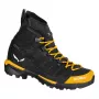 Botas de senderismo Salewa Ortles Light Mid PTX oro-negro UK 10 (EU 44.5)