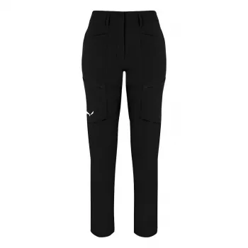 Pantalón de trekking Salewa Puez DST para mujer - Black Out, XS