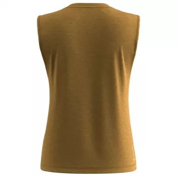 Salewa Eagle Minilogo Am Camiseta sin mangas - Golden Brown - Talla M