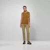 Salewa Eagle Minilogo Am Camiseta sin mangas - Golden Brown - Talla M