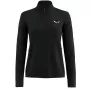 Salewa Puez Waffle Hybrid PL Jacket - Black Out - Mujer - M