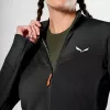 Salewa Puez Waffle Hybrid PL Jacket - Black Out - Mujer - M