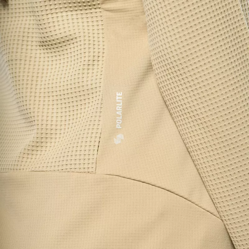 Salewa Puez Waffle Hybrid PL Chaqueta para mujer Quicksand M
