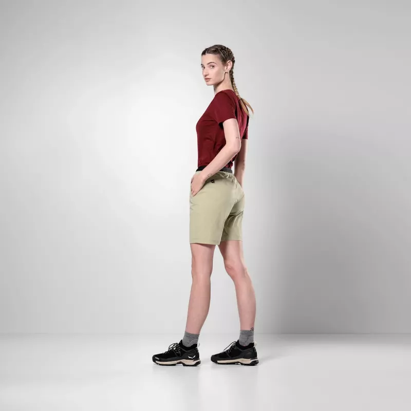 Pantalón corto de senderismo para mujer Salewa Puez 4 S