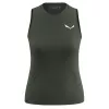 Salewa Puez Dry Camiseta sin mangas para mujer - M, Dark Olive