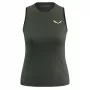 Salewa Puez Dry Camiseta sin mangas para mujer - M, Dark Olive