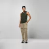 Salewa Puez Dry Camiseta sin mangas para mujer - M, Dark Olive