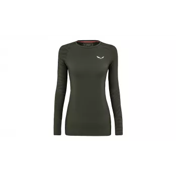 Camiseta térmica Salewa Cristallo Warm Amr para mujer