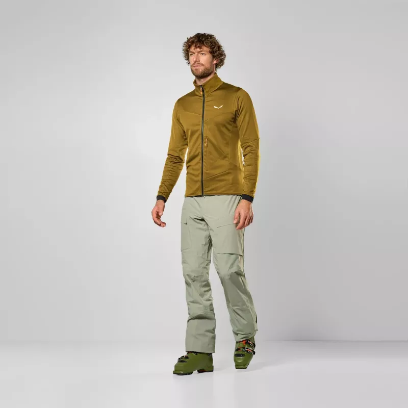Salewa Chaqueta polar Sella Crevasse - Golden Brown, talla M