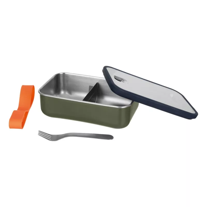 Salewa Puez Fiambrera Dark Olive 800 ml recipiente de acero inoxidable