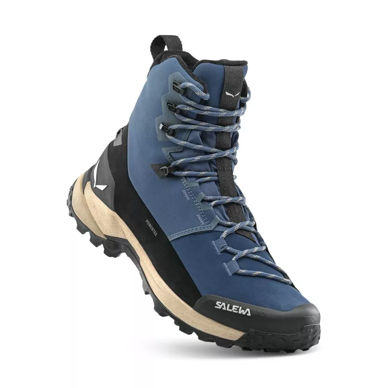 Salewa botas de senderismo Puez Winter Mid PTX - Dark Denim/Black - UK 10.5 (EU 45)