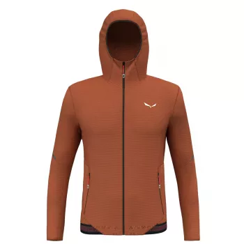 Salewa Pedroc PL Chaqueta con capucha - Bombay Brown