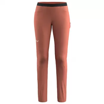 Salewa Agner Light 2 Durastretch Pantalón de escalada de mujer - Etruscan Red - talla M