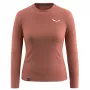 Salewa Puez Dry Tee Camiseta de mujer - Etruscan Red, talla L