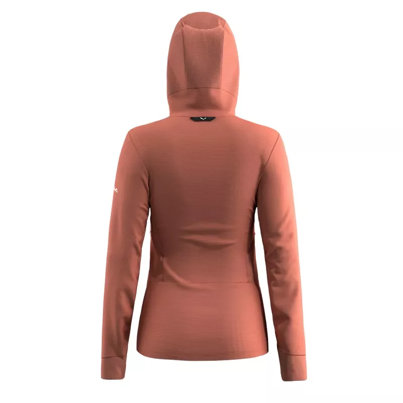 Salewa chaqueta Agner Polarlite con capucha - Etruscan Red - XS