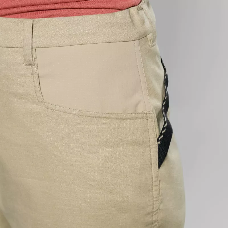 Salewa Agner Hemp Ripstop Pantalones para mujer - Quicksand - talla M