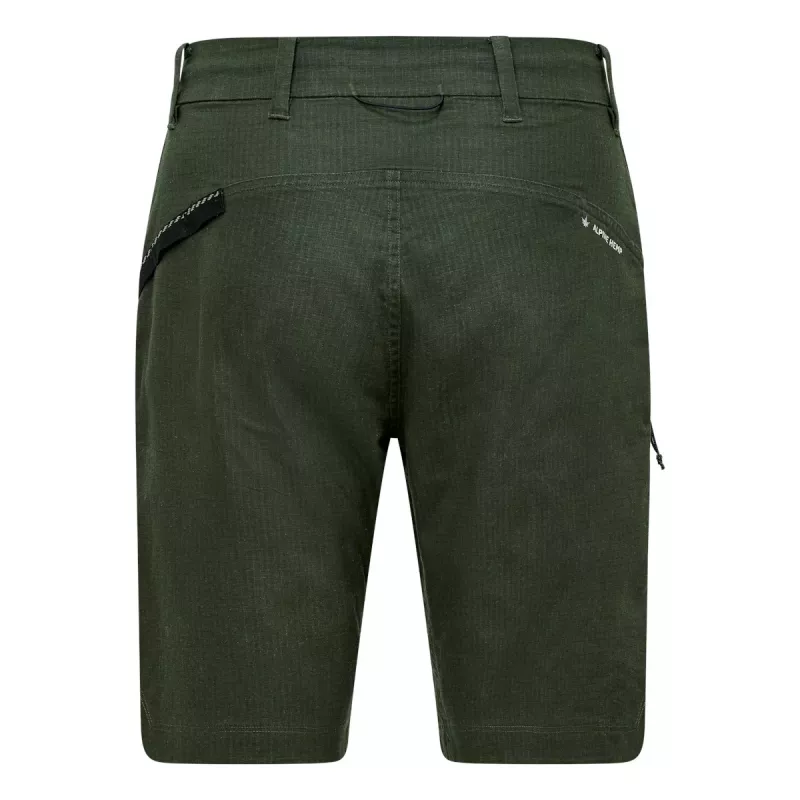 Salewa Agner Hemp Ripstop Shorts - Dark Olive - talla S