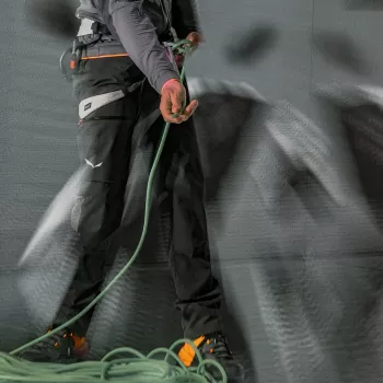SALEWA NXT DST-Onyx Pantalones 50 (L) - Pantalón de speed hiking para hombre