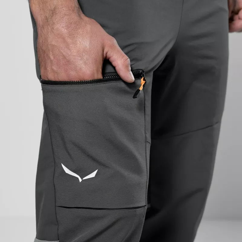 SALEWA NXT DST-Onyx Pantalones 50 (L) - Pantalón de speed hiking para hombre
