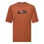 Salewa Camiseta Eagle Hybrid Loose - Coffee Brown, talla L