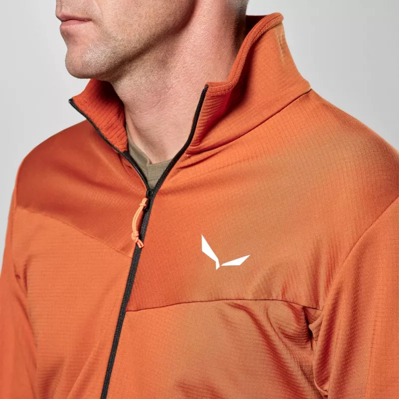 Salewa Puez Cammino PL HZ Chaqueta - Bombay Brown, talla S