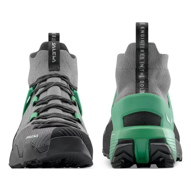 SALEWA Zapatillas Wildfire NXT Knit mujer Alloy/Green UK5