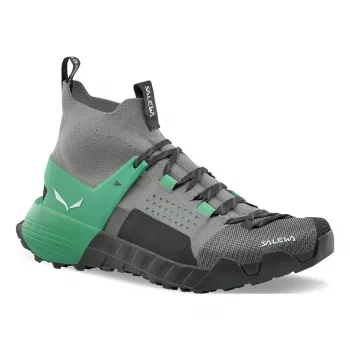 SALEWA Wildfire NXT Knit zapatillas de aproximación mujer - Alloy/Irish Green - UK 5.5 (EU 38.5)