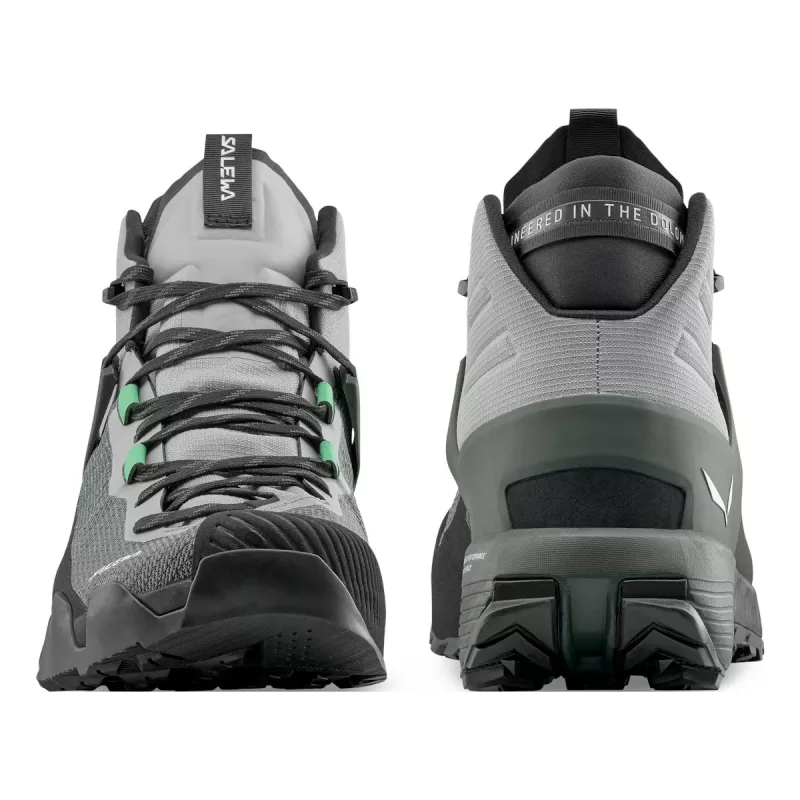 Salewa Wildfire NXT Mid GTX botas de senderismo - Alloy/Dark Olive - UK 11.5 (EU 46.5)