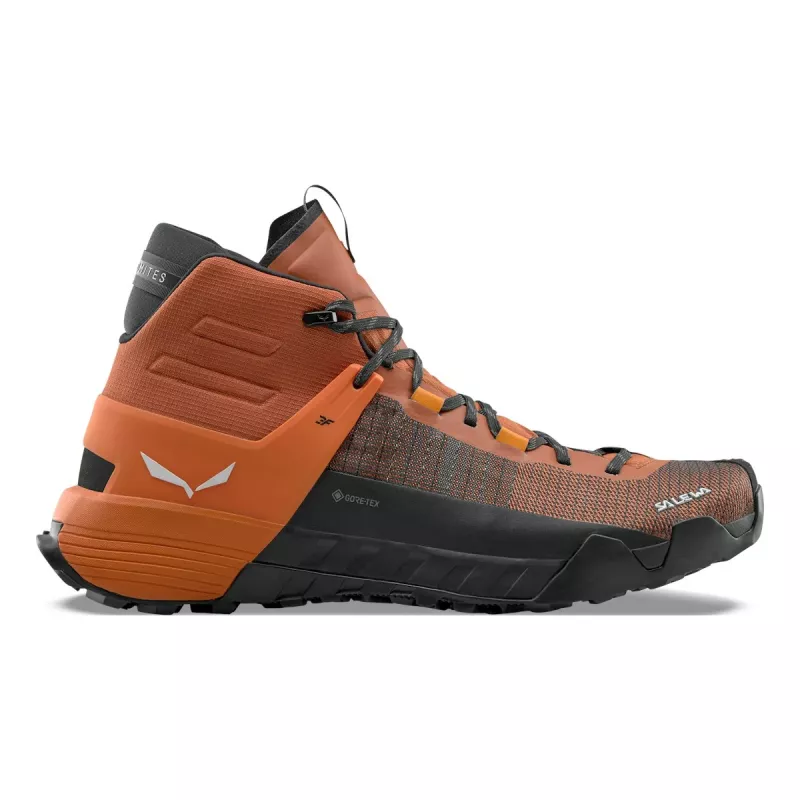 Salewa Wildfire NXT Mid GTX botas de senderismo - Bombay Brown/Turmeric - UK 7.5 (EU 41)