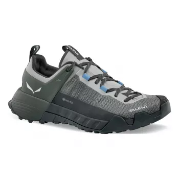 SALEWA Zapatillas de aproximación mujer UK 5 Alloy/Dark Olive GORE-TEX