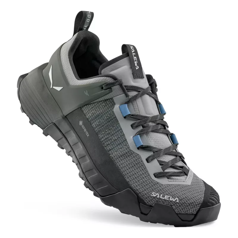 SALEWA Zapatillas de aproximación mujer UK 5 Alloy/Dark Olive GORE-TEX