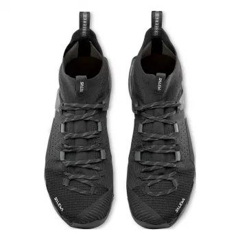 Salewa Wildfire NXT Knit zapatillas de aproximación para mujer - Onyx/Dark Olive - UK 6.5 (EU 40)