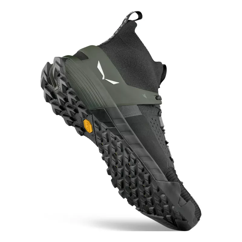 Salewa Wildfire NXT Knit zapatillas de aproximación para mujer - Onyx/Dark Olive - UK 6.5 (EU 40)