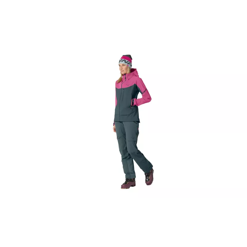 SALEWA Chaqueta softshell Dynafit Radical para mujer - Magenta, talla S