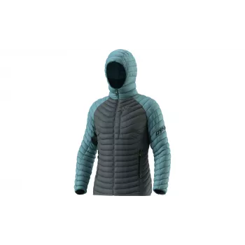 SALEWA Chaqueta con capucha y plumón Dynafit Radical - Smoke Blue, talla S