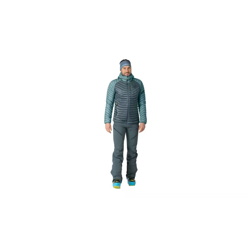 SALEWA Chaqueta con capucha y plumón Dynafit Radical - Smoke Blue, talla S