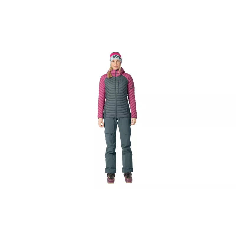 SALEWA Chaqueta Radical Down Hood para mujer Magenta 36