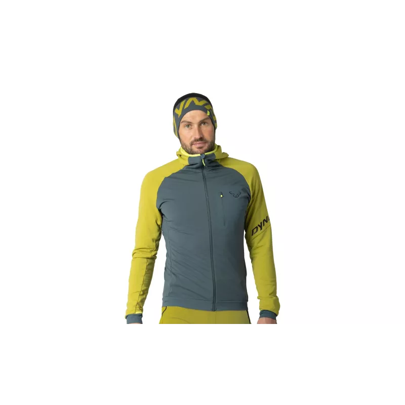 SALEWA Chaqueta con capucha Dynafit Radical Polartec - Golden Lime - talla S