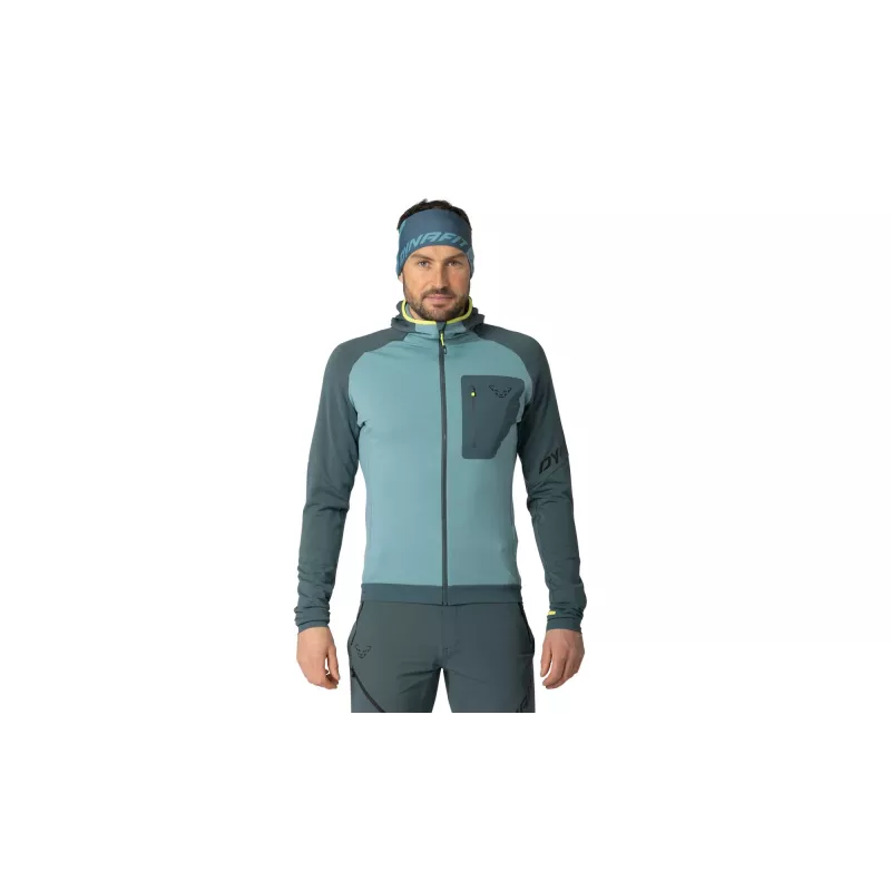 SALEWA Chaqueta con capucha Radical PTC Smoke Blue