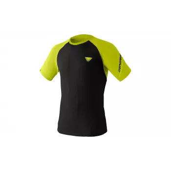 SALEWA Camiseta Dynafit Alpine Pro S/S - Ultra Yellow, talla L