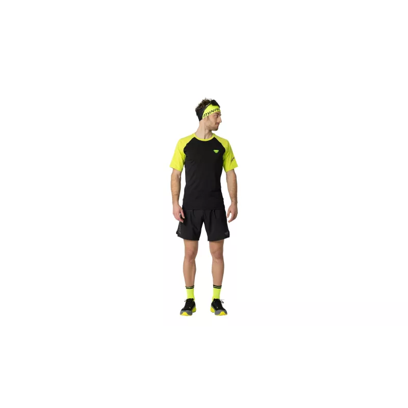 SALEWA Camiseta Dynafit Alpine Pro S/S - Ultra Yellow, talla L