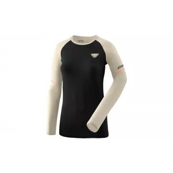 SALEWA Camiseta Dynafit Alpine Pro L/S para mujer - Overcast - talla M