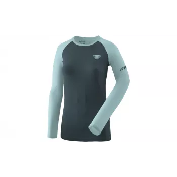 SALEWA Dynafit Alpine Pro Camiseta de manga larga de mujer - Cloud Blue, Talla L