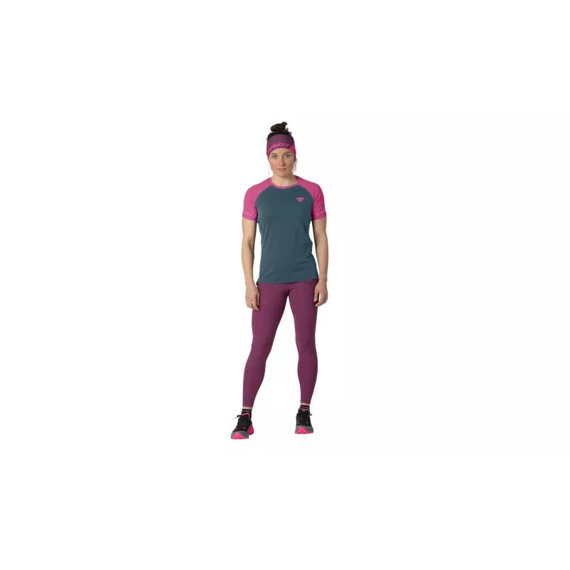 SALEWA Camiseta Dynafit Alpine Pro S/S para mujer - Magenta, talla L