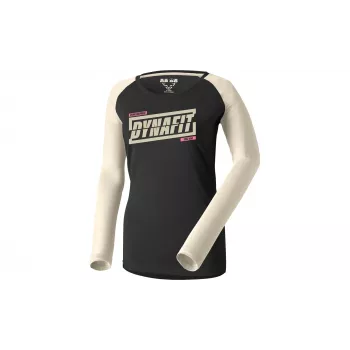 SALEWA Camiseta de manga larga Dynafit 24/7 L/S para mujer - Overcast, talla S