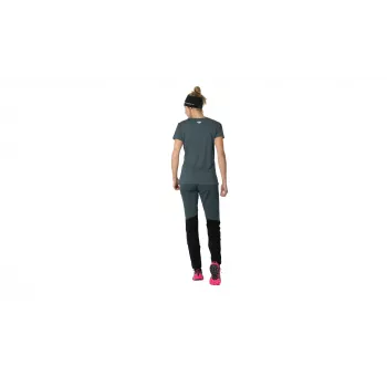 SALEWA Camiseta Traverse Shirt 2 SS para mujer Cinder 38 (M)