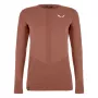 Salewa Zebru Medium Warm AMR L/S Camiseta térmica de mujer - Etruscan Red, talla S