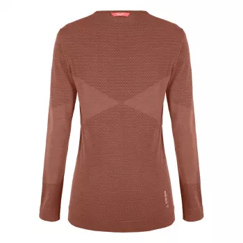 Salewa Zebru Medium Warm AMR L/S Camiseta térmica de mujer - Etruscan Red, talla S