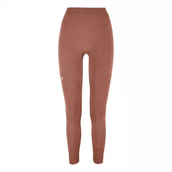 Salewa Zebru Responsive Tight Leggings de capa base de mujer - Etruscan Red, XS