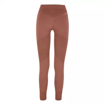 Salewa Zebru Responsive Tight Leggings de capa base de mujer - Etruscan Red, talla M